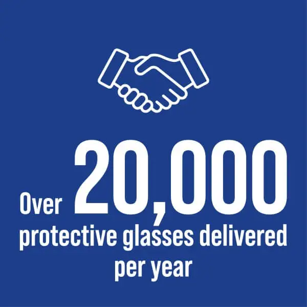 Contrakt Materials – more than 6.000 compatible protective lenses available at short notice